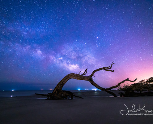 Milky Way Driftwood Beach Jekyll Island